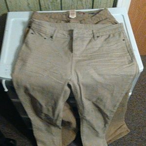 Two pair of khakis